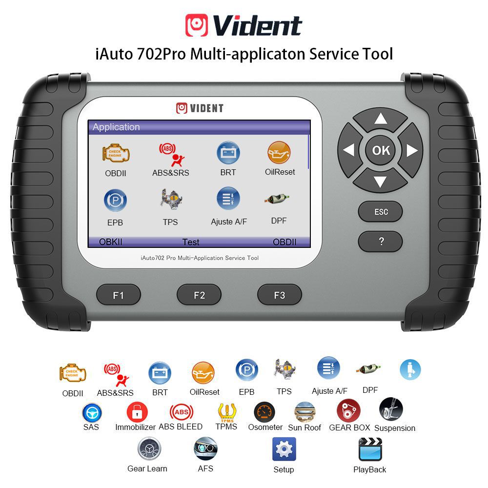 Viteneauto702pro Multi - Application Service Tools support ABB / srs / EPB / DPF update to 19 maintenance three years Update