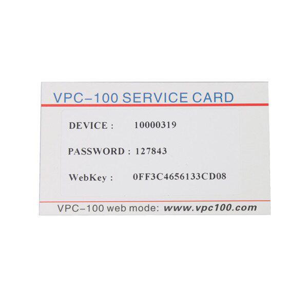 Mise à jour en ligne de 500 jetons d 'un calculateur de code PIN de véhicule VPC - 100 portatif