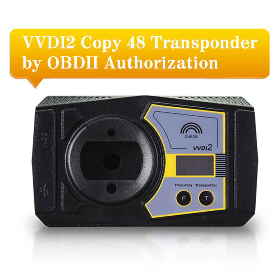 Activation du transpondeur vvdi2 Replica 48 via le Service de licence de fonction OBDII