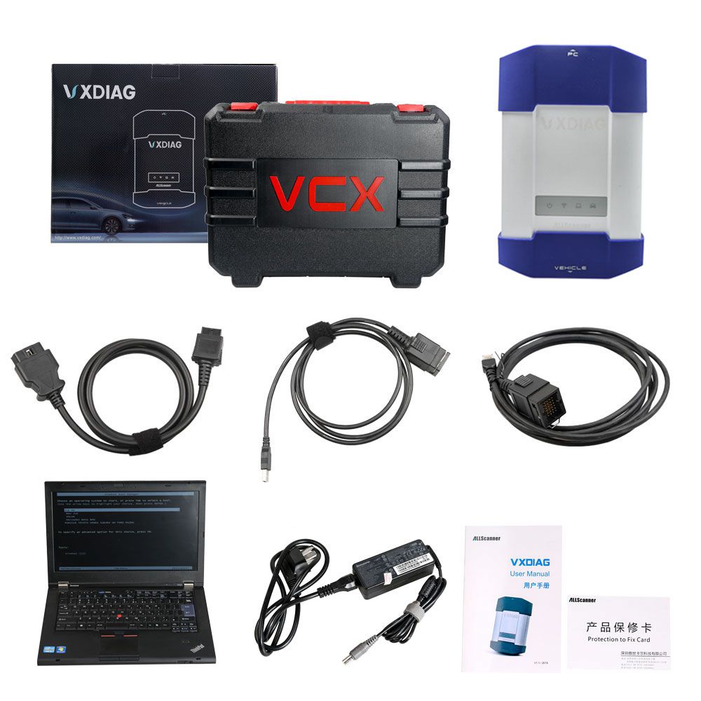 Vxdiag Multi - Brand diagnostics Toyota / GM / vw / Ford / Mazda / Toyota / piwis / suararu / Volvo / BMW / Mercedes, with 1tb HDD and Lenovo t420