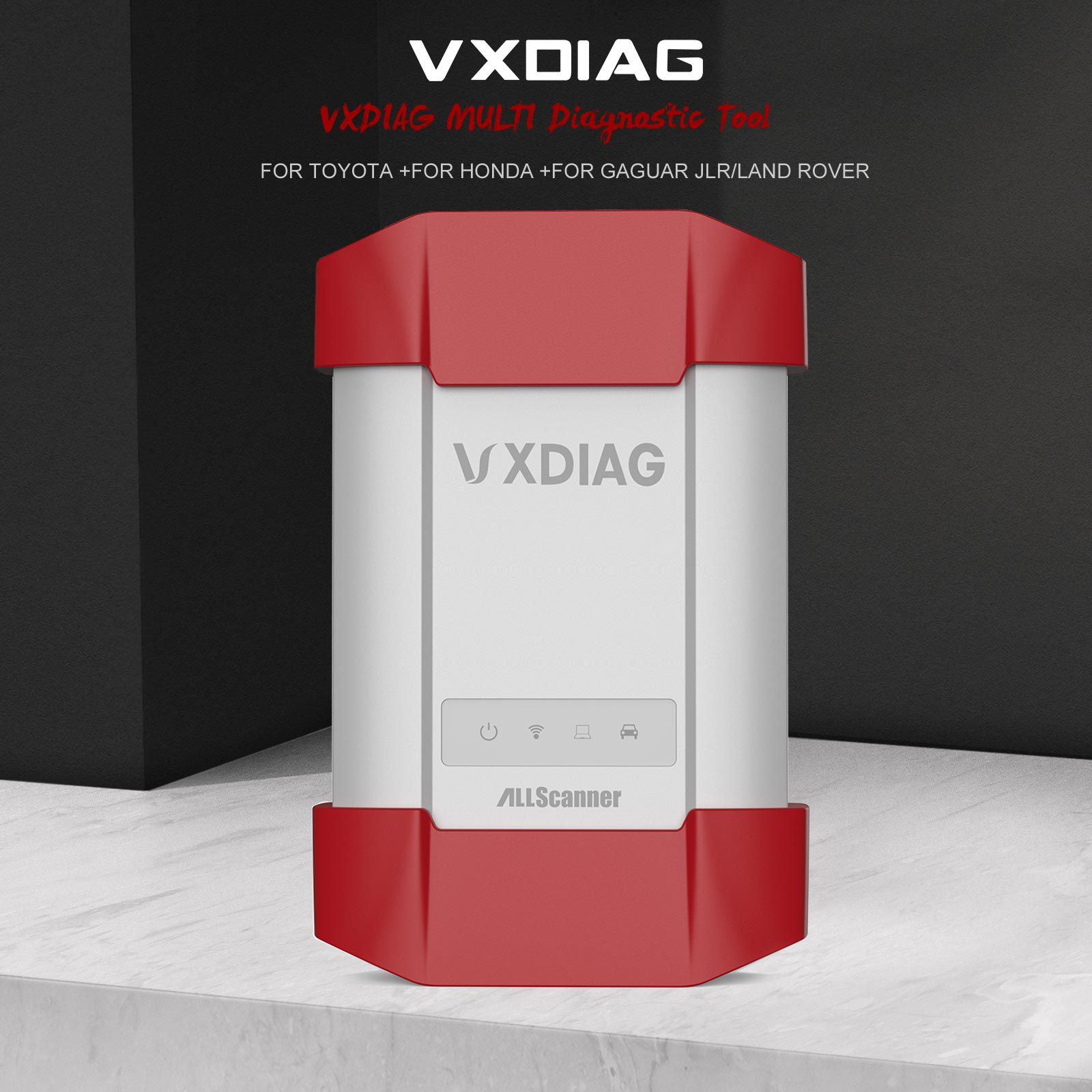 WIFI VXDIAG Multi outil de diagnostic pour Toyota Honda Land Rover/Jaguar JLR & Volvo 4 en 1 scanner