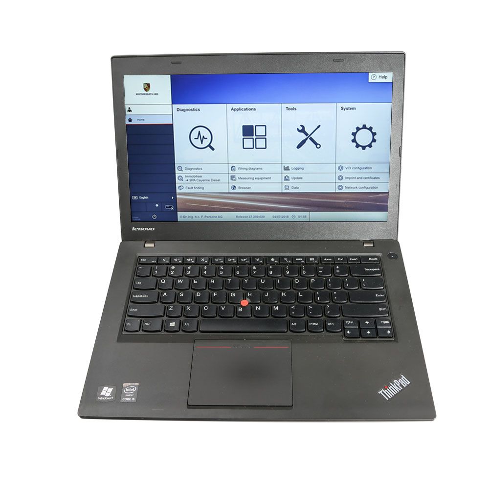 VXDIAG VCX-DoIP Porsche Piwis 3 III avec logiciel V38.90 Piwis sur Lenovo T440P Prêt à utiliser