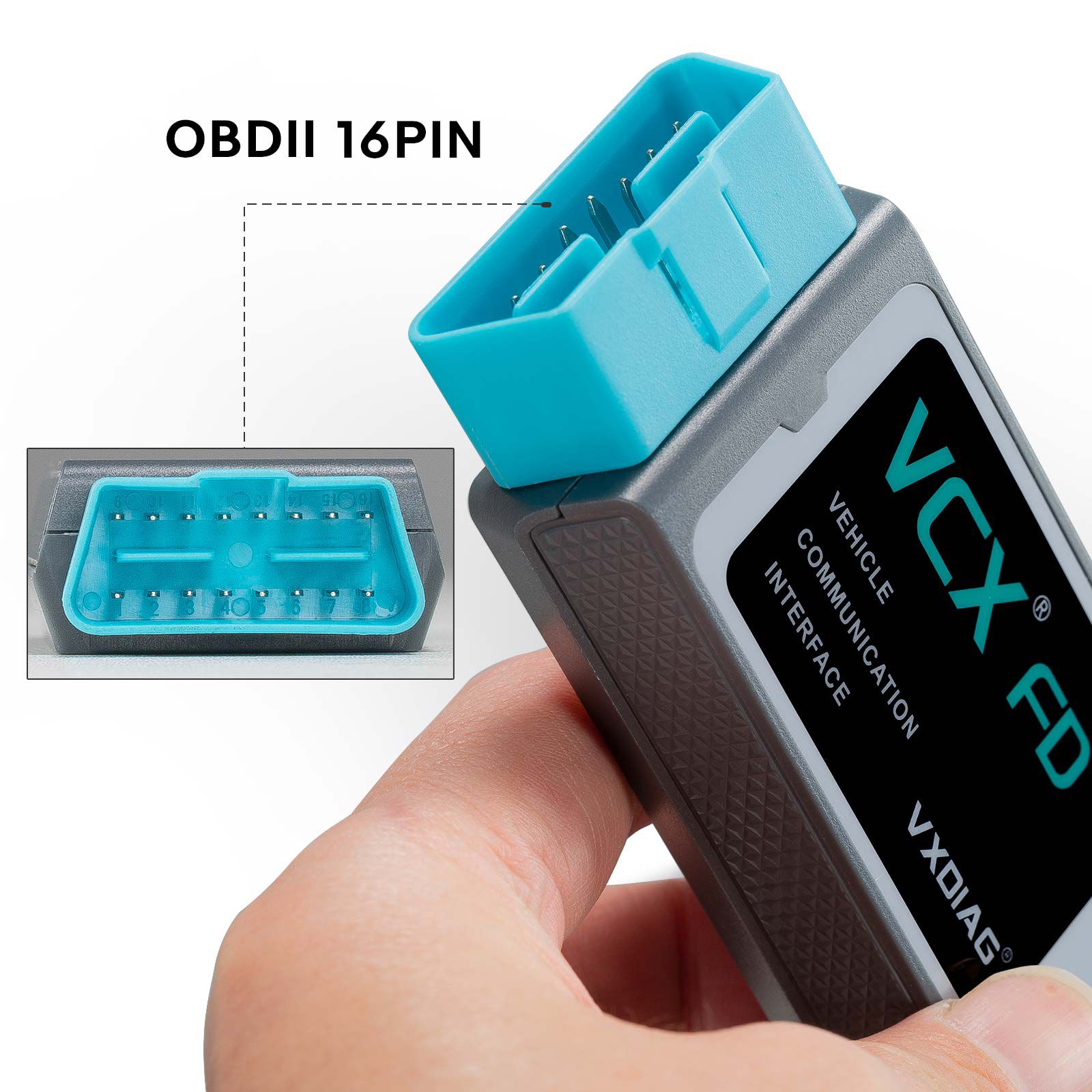 VXDIAG VCX-FD VCX FD GM interface de diagnostic de véhicule intelligent pour GM Chevrolet/Buick/Cadillac/Opel/Holden outil de diagnostic