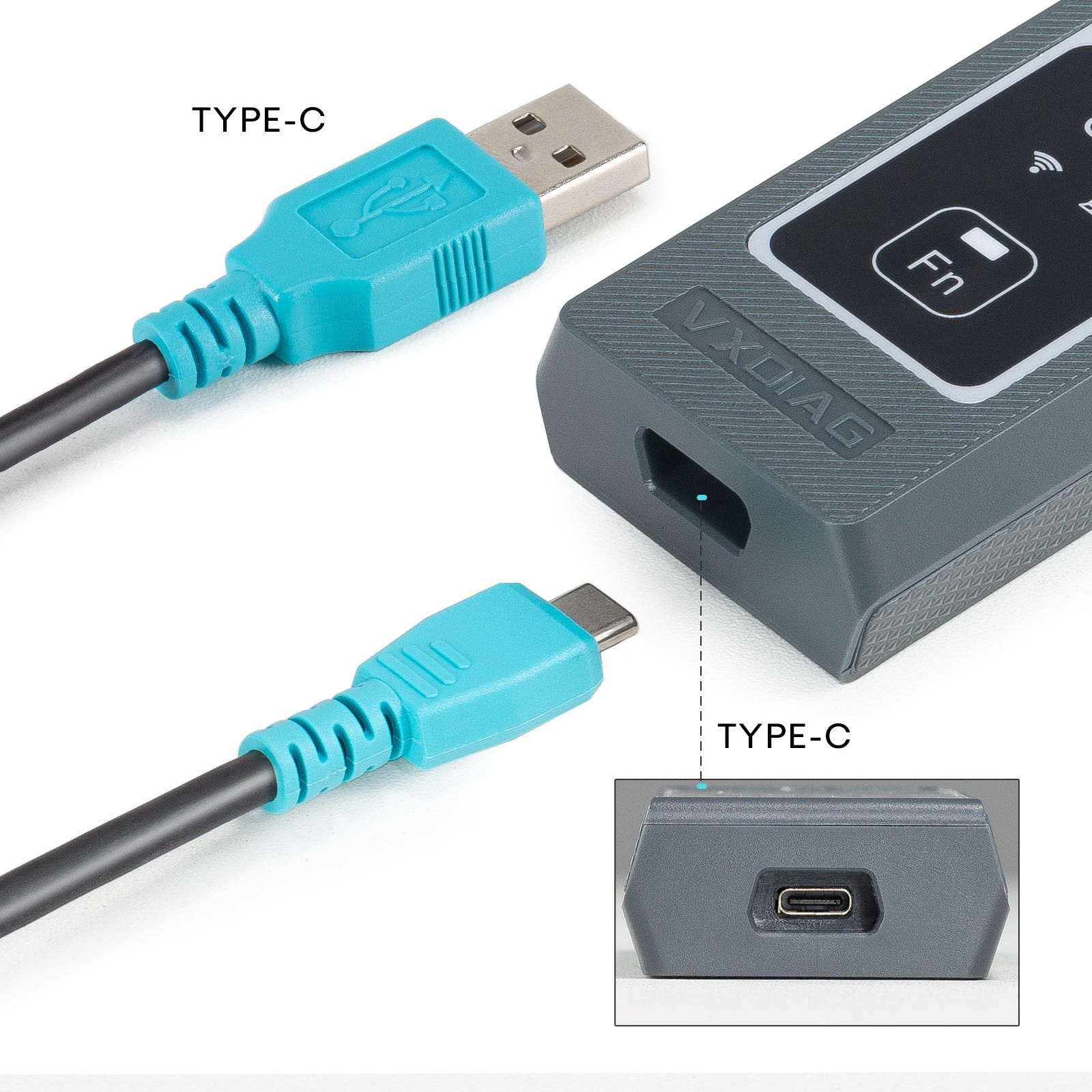 VXDIAG VCX-FD VCX FD Matériel uniquement sans licence d'autorisation de marque de voiture