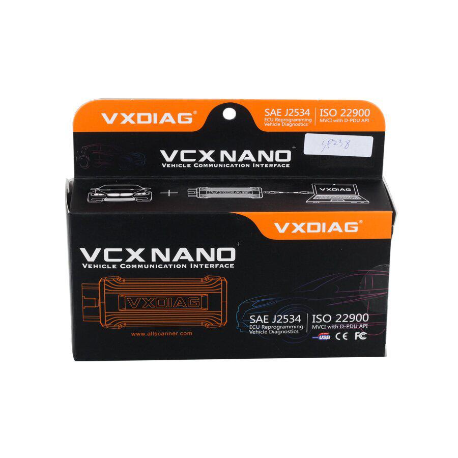 Vxdiag vcx Nano 5054 a odis V4.0.0 Supporting Multilingual UDS Protocol