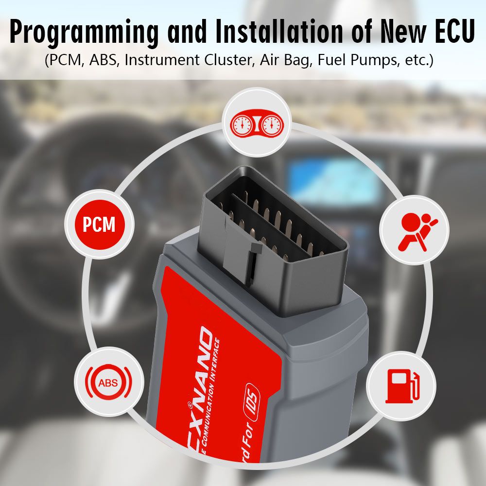 VXDIAG VCX Nano pour Ford/Mazda 2 en 1 outil de diagnostic pour la voiture de 2005-2022