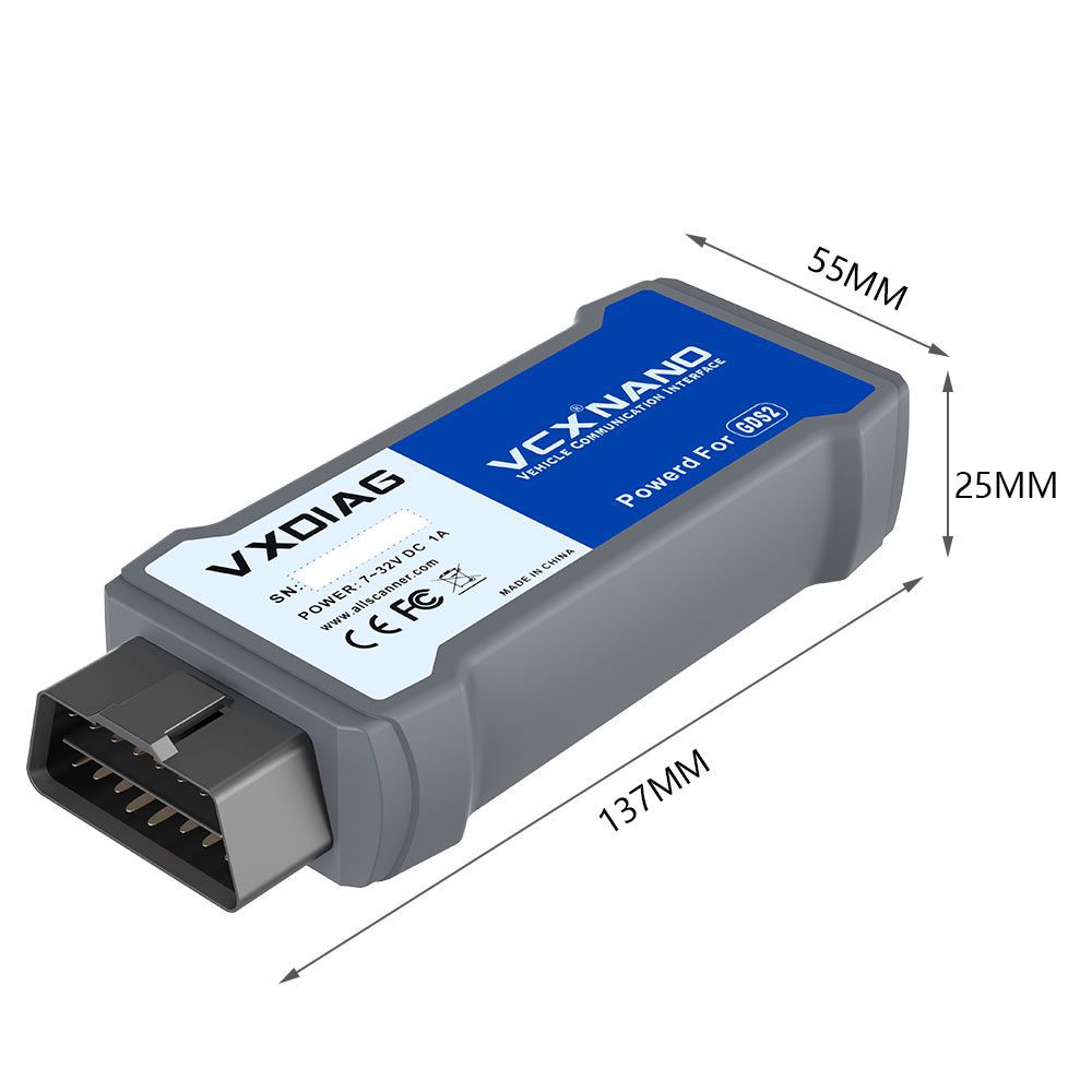 Version USB vxdiag vcx Nano pour outil de diagnostic GM / Opel gds2 v2022.05 tech2win 16.02.24