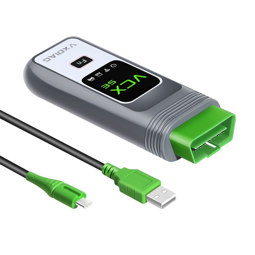 VXDIAG VCX SE pour PSA Peugeot Citroen DS Opel après 2006 J2534 Appareil Passthru Support wifi et Type C USB
