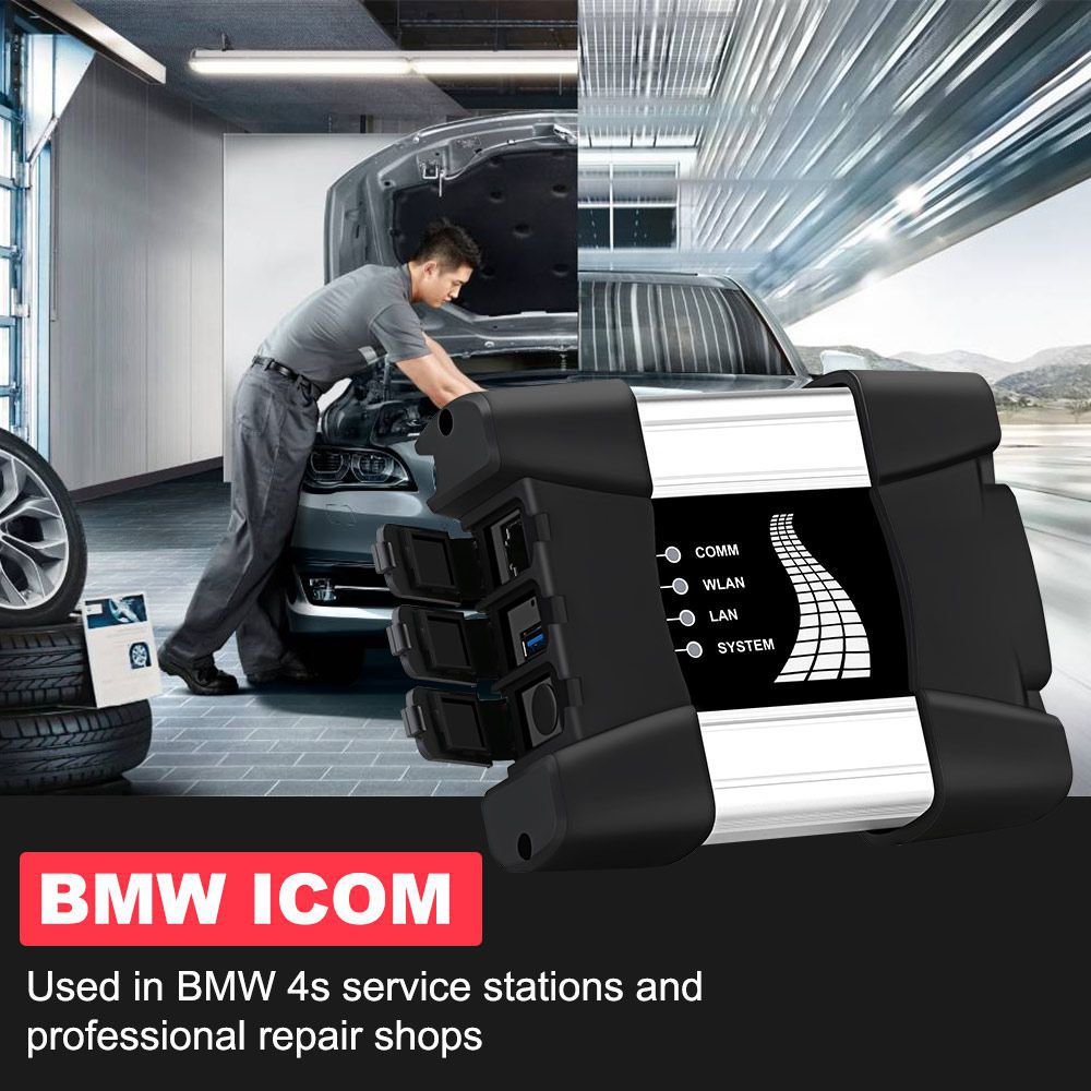 V2021.12 Best Quality WIFI BMW ICOM NEXT A + B + C NEW GENERATION Of ICOM A2 Installed on Lenovo T420 8GB Memory Ready to Use