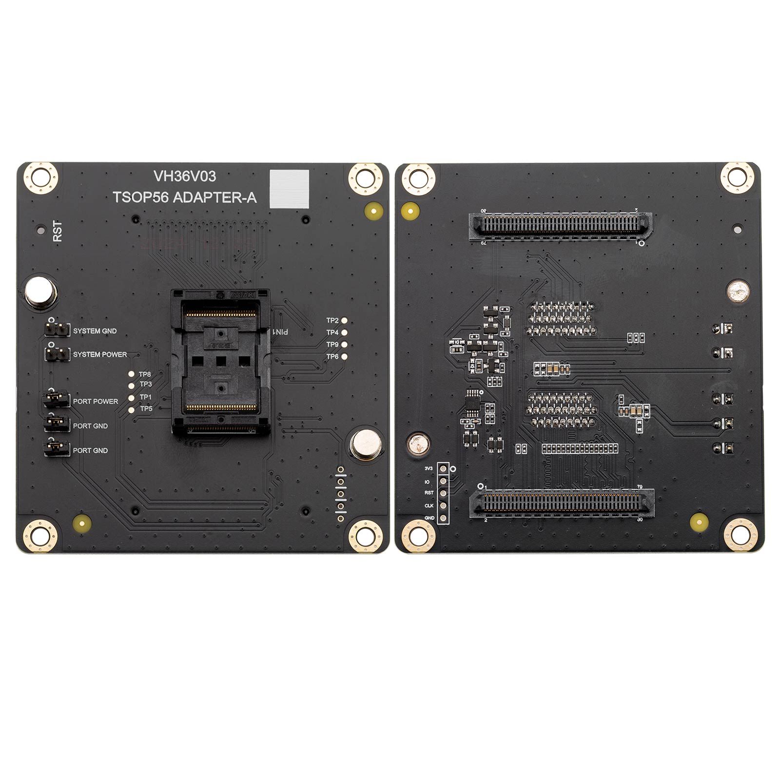 Xhorse XDMP09GL VH36 Adapter Chip Holder (Footprint:TSOP56) lit et écrit, effectue le travail FLASH pour le programmeur multi-prog