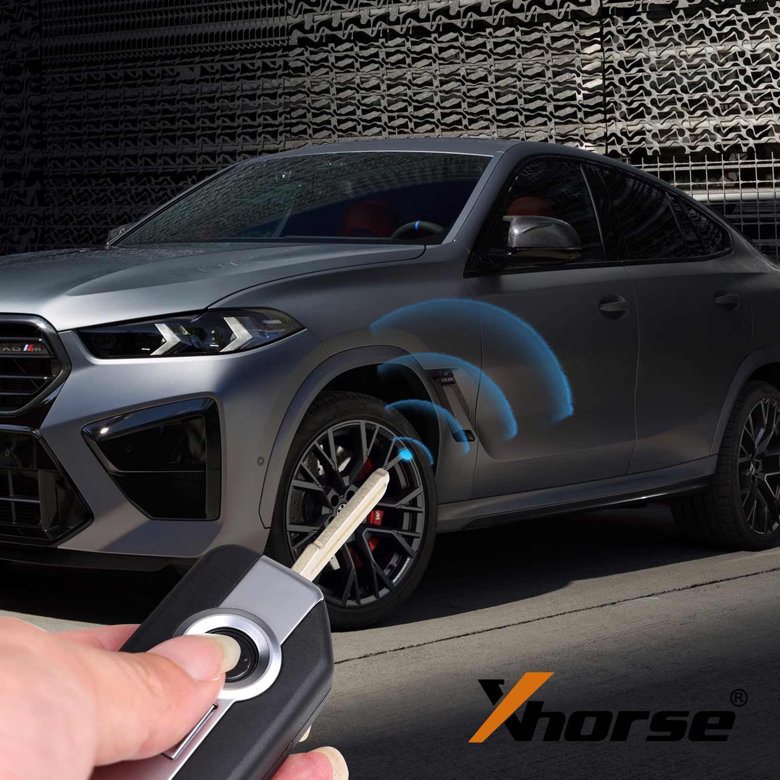 XHORSE XSBM90GL XM38 clé de carte intelligente de moto de BMW avec 3 boutons Shell 10pcs/lot
