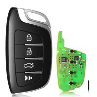 Xhorse xscs00en Smart Remote Key 4 buttons Color Crystal style close - distance English 5PCS / Batch