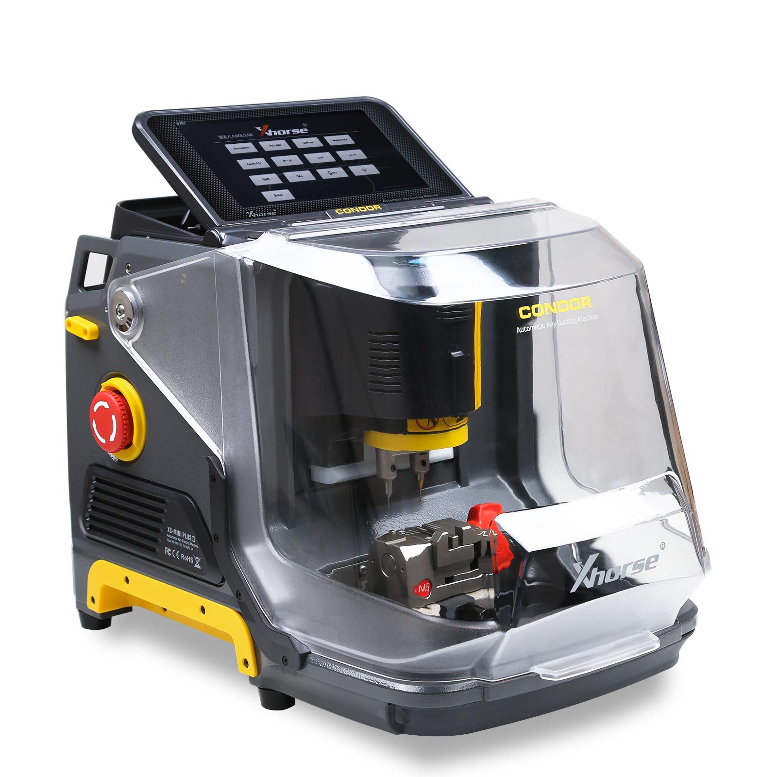 Xhorse Condor XC-Mini Plus II Machine de coupe de clés Plus Lecteur de clés XDKP00GL Dispositif d'identification de clé Skimmer de lame