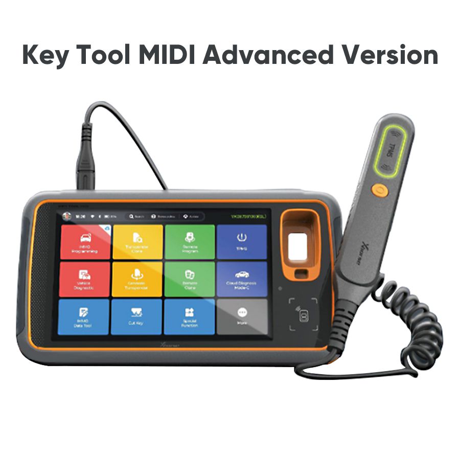 2025 Xhorse Key Tool MIDI All-in-One IMMO/TPMS/Programmation/Diagnostics Tool Version avancée