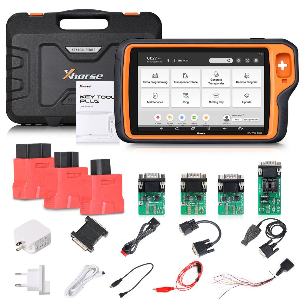 Xhorse VVDI Key Tool Plus Pad Global Advanced Full Version Obtenez gratuitement un jeton de Mo illimité et 3 jetons ID48 96bit par jour pendant un an