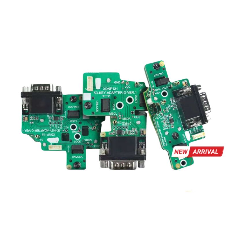 Ensemble d’adaptateurs dédiés Xhorse XDNPVDGL MQB 5C/5D – Compatible Key Tool Plus et Multi Prog