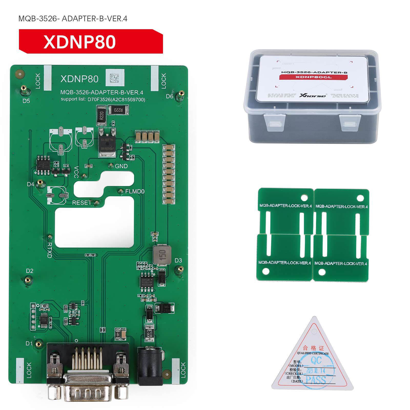 2024 xhorse mqb48 sans démontage sans soudure 13 ensemble complet d'adaptateurs xdnpm3gl