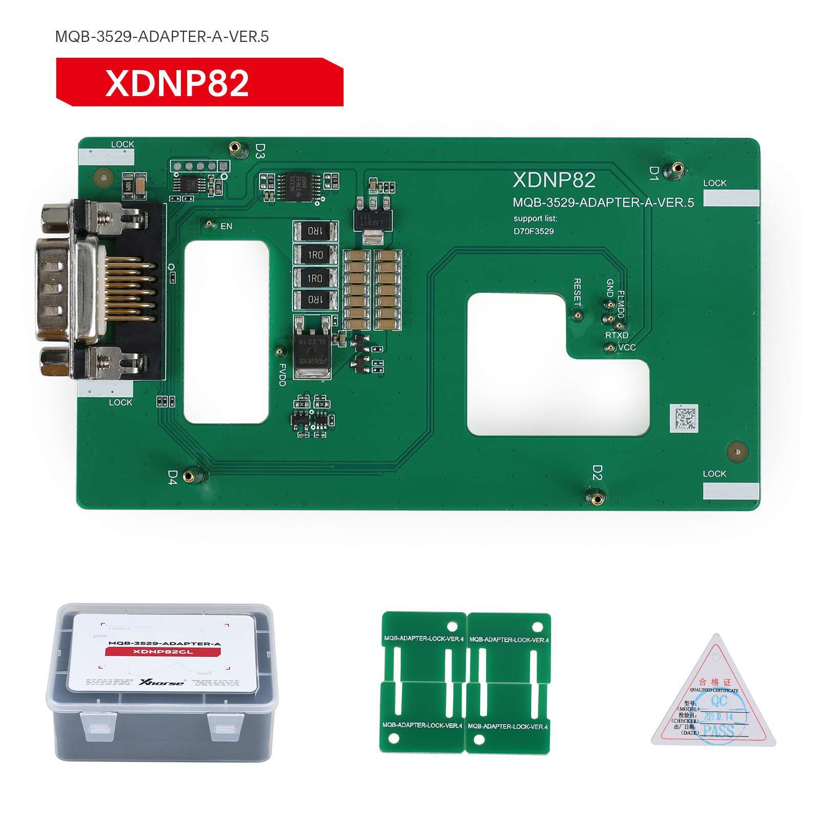 2024 xhorse mqb48 sans démontage sans soudure 13 ensemble complet d'adaptateurs xdnpm3gl