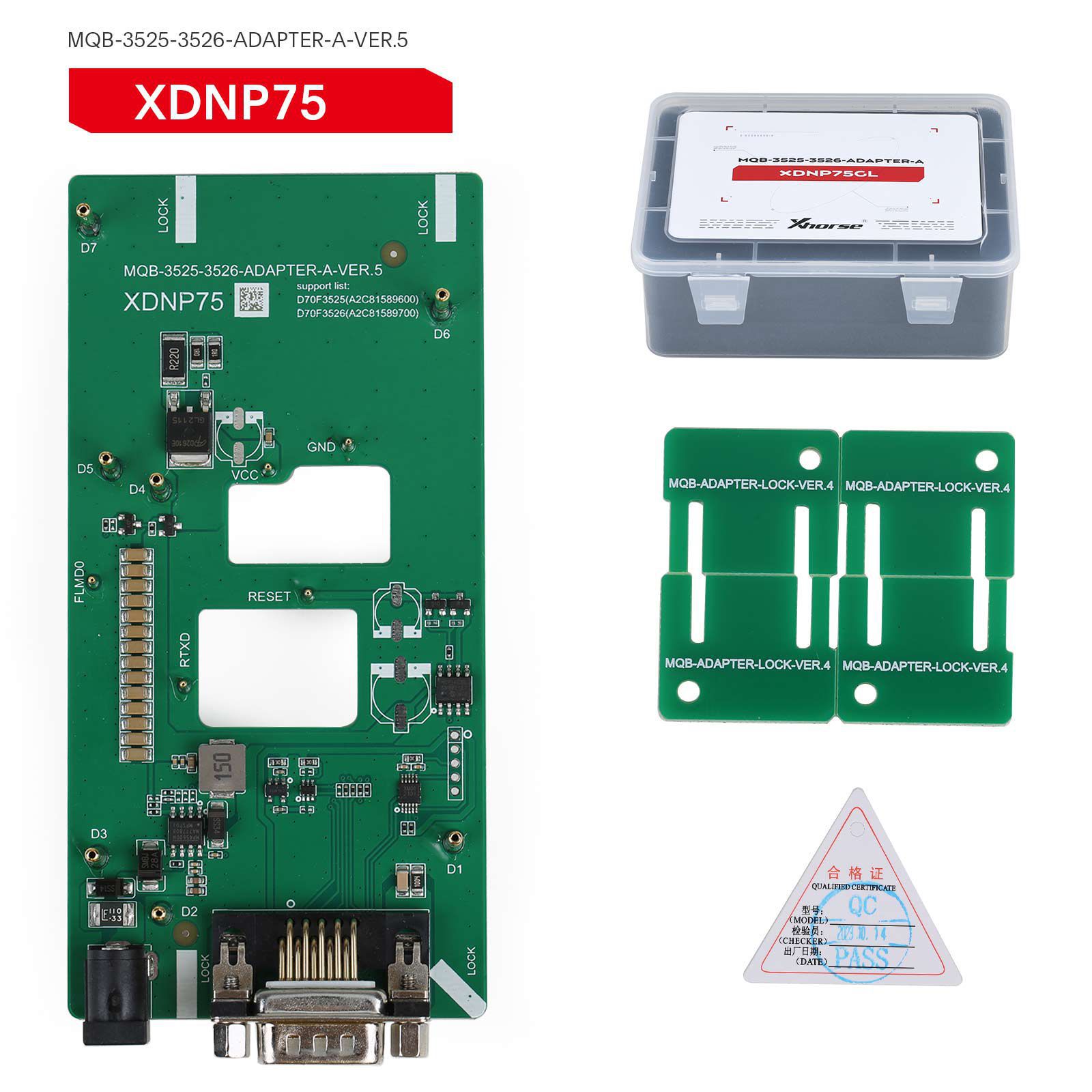 2024 xhorse mqb48 sans démontage sans soudure 13 ensemble complet d'adaptateurs xdnpm3gl