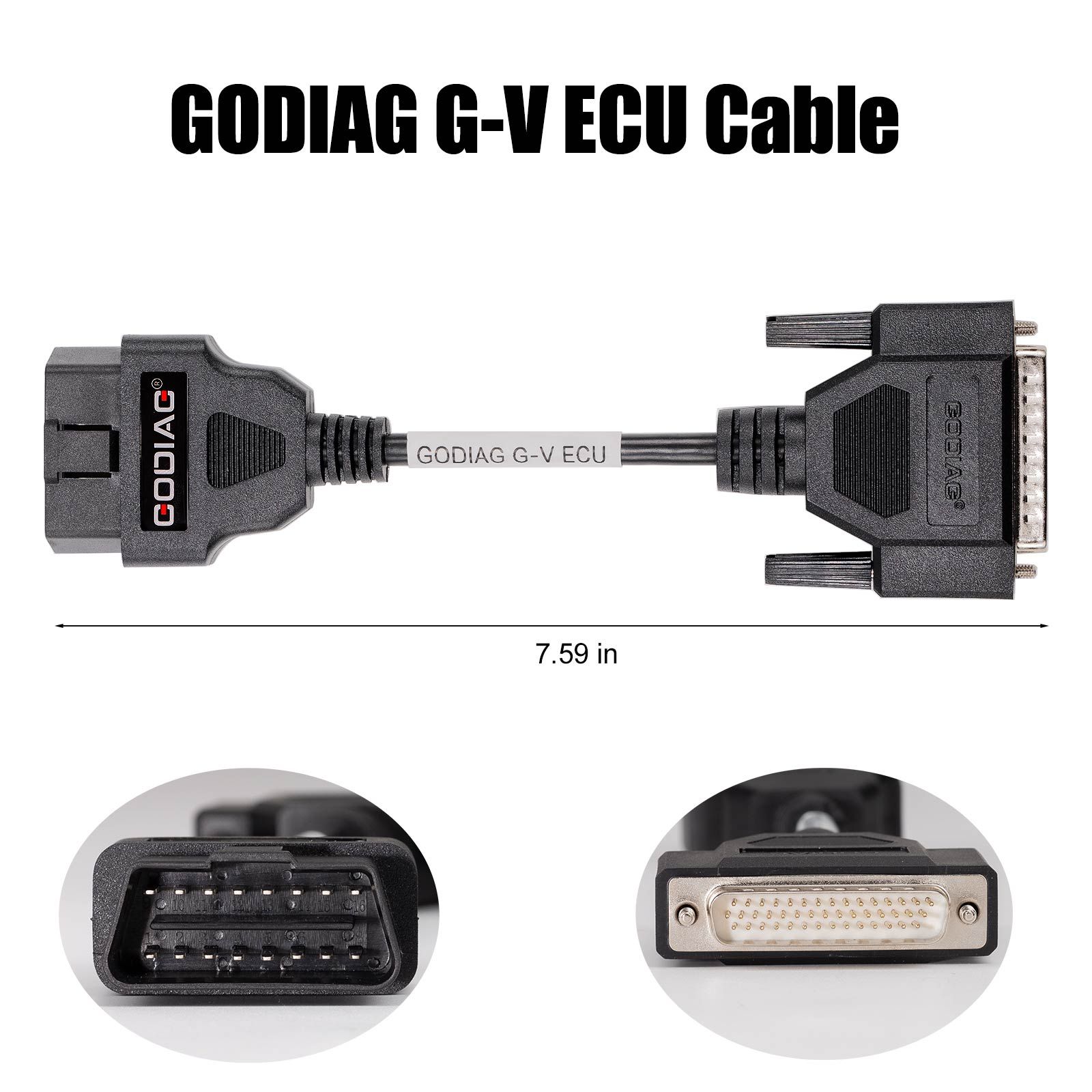 Xhorse Multi-PROG Multi Prog ECU TCU Programmeur avec GODIAG ECU GPT Boot AD et G-V ECU Cable pour lire et écrire VAG Boîte de vitesses