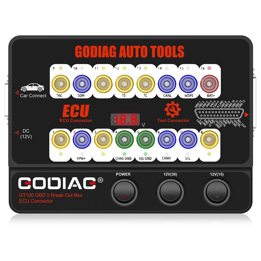 Xhorse Multi-PROG Multi Prog ECU TCU Programmateur avec GODIAG GT100 et ECU GPT Boot AD ECU Connector pour ECU Lecture Écriture