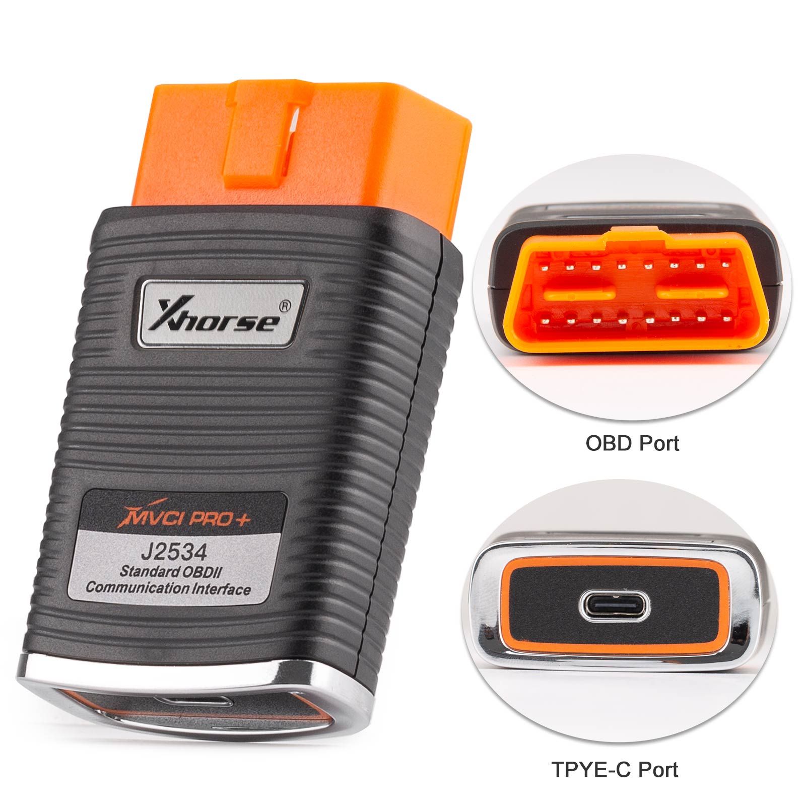 XHORSE XDMVJPGL MVCI PRO J2534 2ème génération câble de programmation de diagnostic de véhicule pour Benz/Volvo/Nissan/Renault/Peugeot/GM/Volkswagen/Toyota