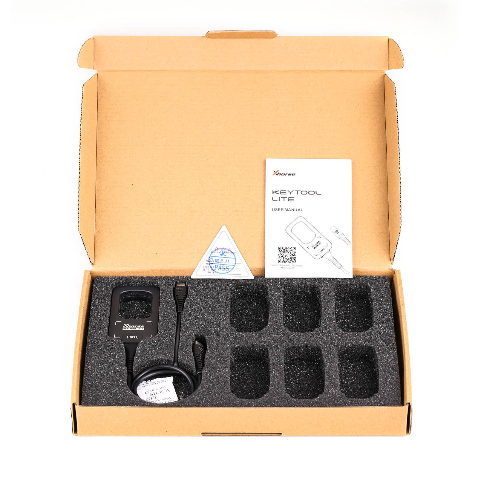 Xhorse VVDI BEE Key Tool Lite Détection de fréquence Transpondeur Clone Travail sur téléphone Android