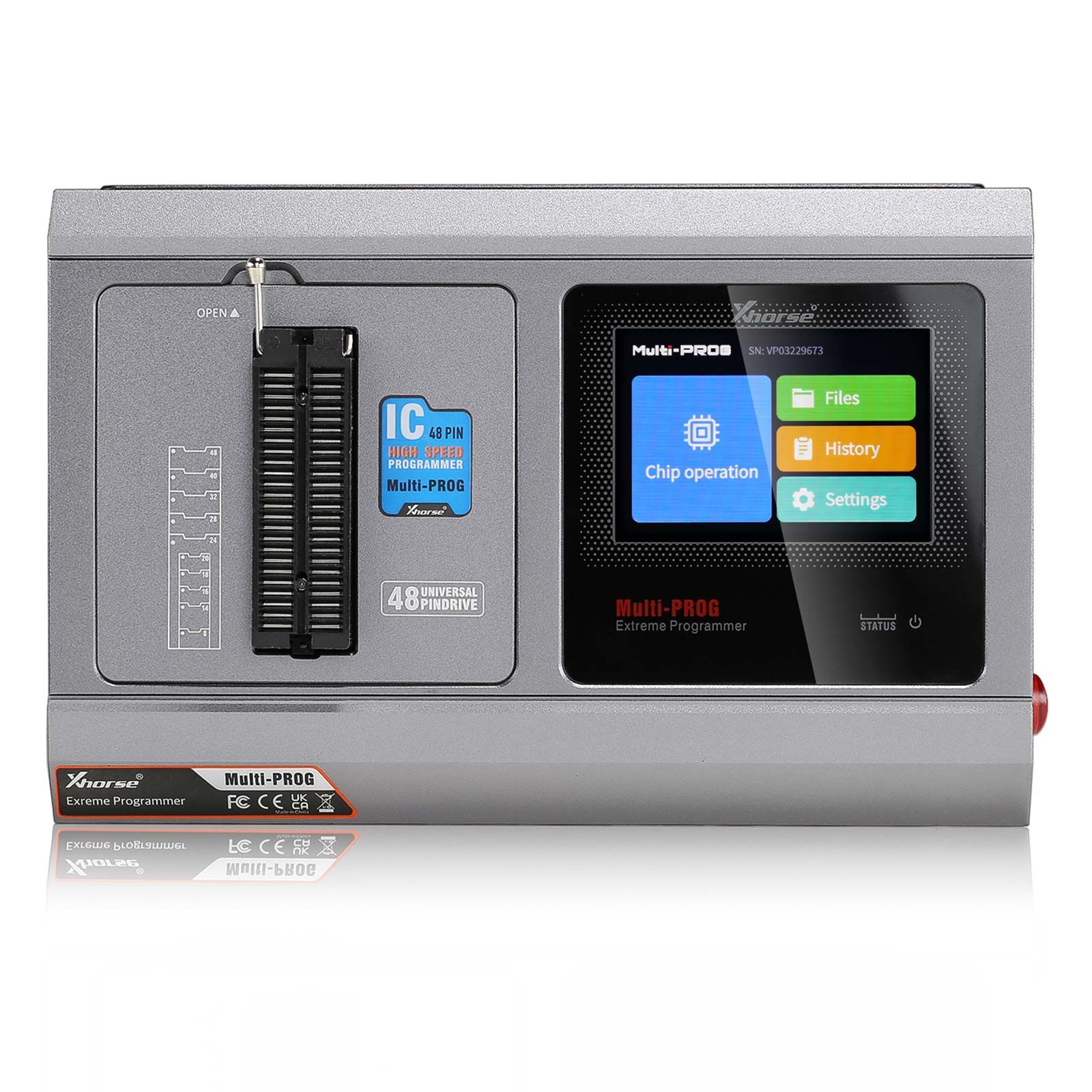 Xhorse Multi-PROG Multi Prog ECU TCU Programmateur avec Xhorse Multi Prog Adapters Kit 9 pièces pour EEPROM et FLASH
