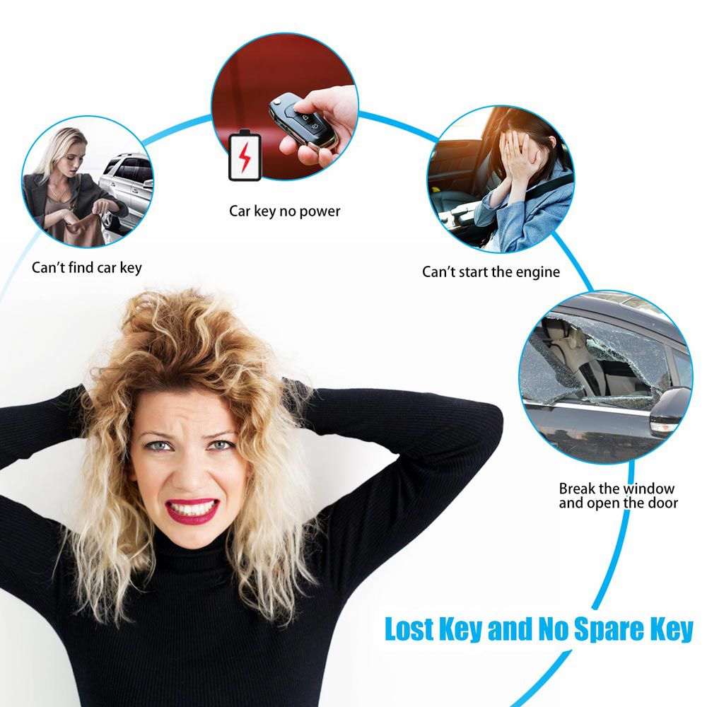 Xhorse Audi A6L Q7 Style Universal Remote Key 3 Boutons X003 pour VVDI Key Tool 5pcs/lot