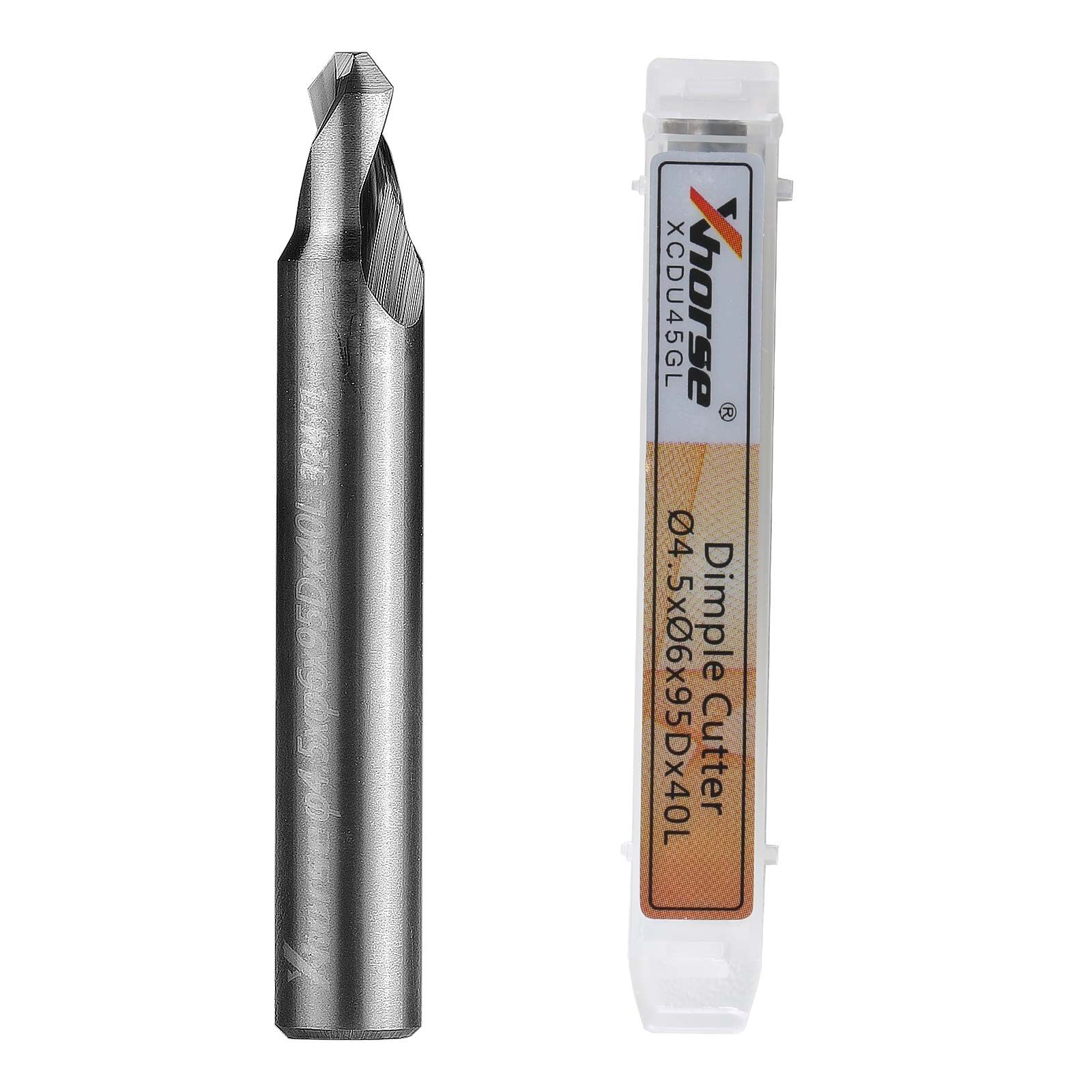 Xhorse XCDU45GL 4.5mm Dimple Cutter Travail interne avec Condor XC-MINI Plus II 5pcs/lot