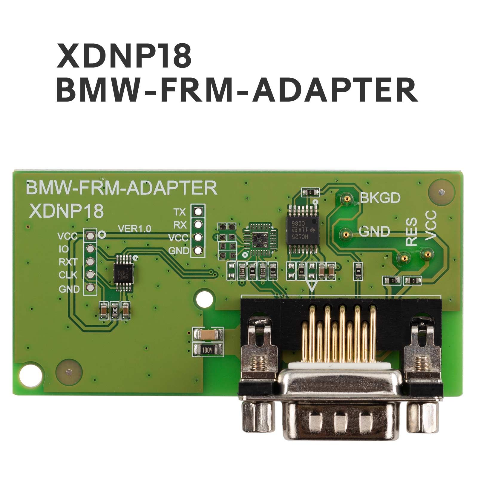 XHORSE XDNP18GL BMW E Chassis FRM Adaptateur sans soudure Travailler avec MINI PROG / Key Tool Pus / VVDI PROG