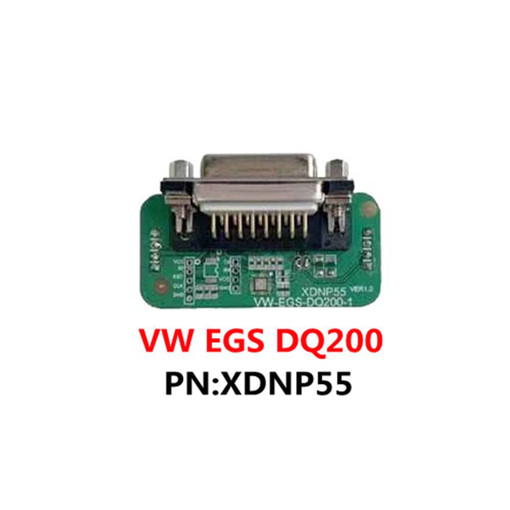 Xhorse VW EGS adaptateur xdnp55gl VW EGS - dq200 adaptateur pour mini prog et Key Tool Plus