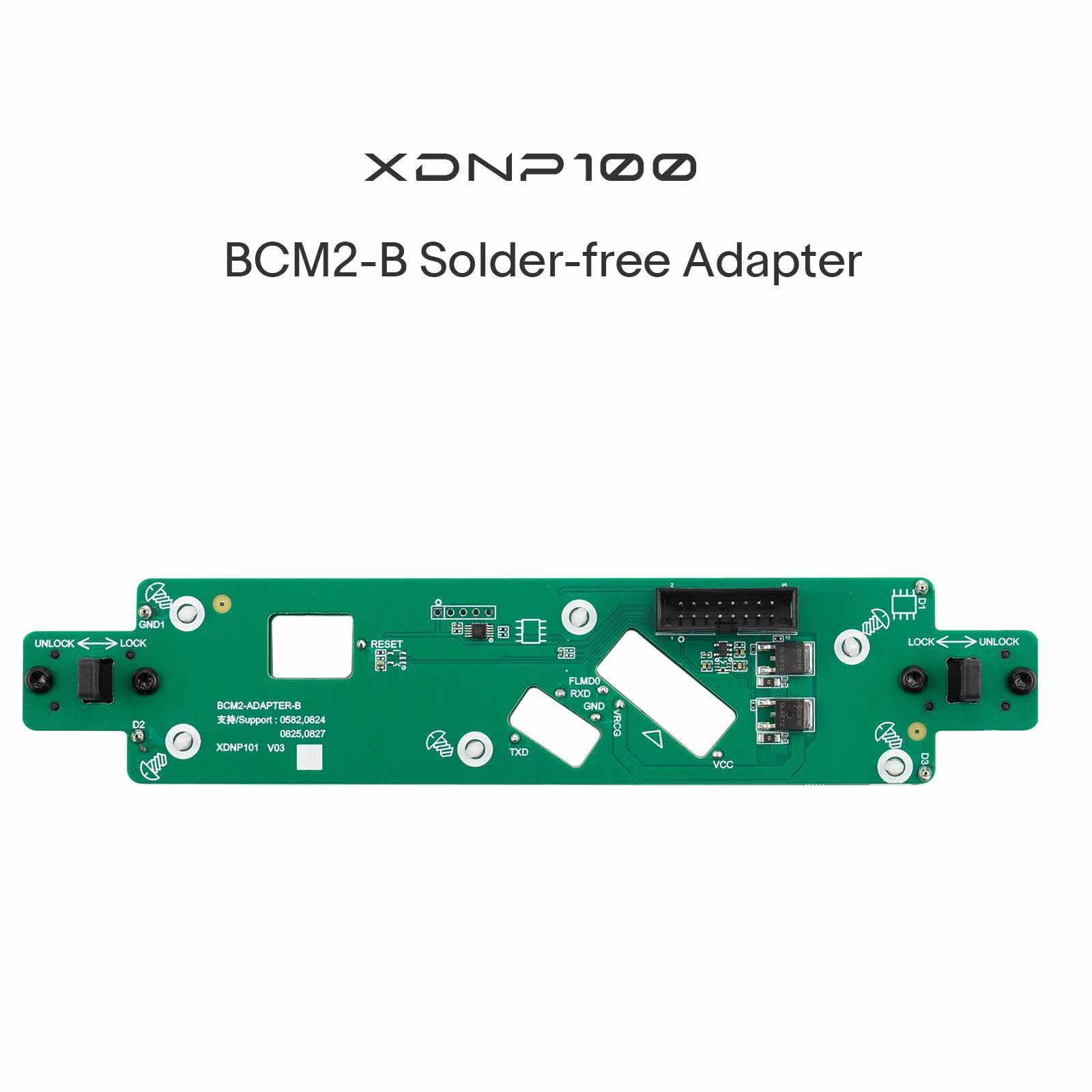 XHORSE XDNPA2GL Audi BCM2 Adaptateur sans soudure deuxième génération pour Audi All Key Lost & Add Key pour VVDI Key Tool Plus, MULTI-PROG