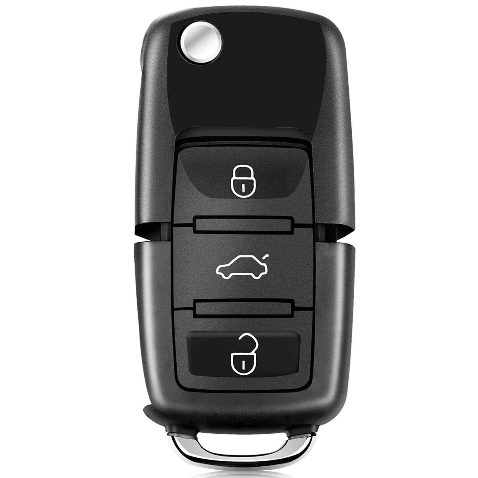 2025 Xhorse XKB520EN Deuxième génération de fil à distance clé VW B5 Flip 3 boutons prend en charge la programmation sans fil clé intelligente universelle 5pcs / lot