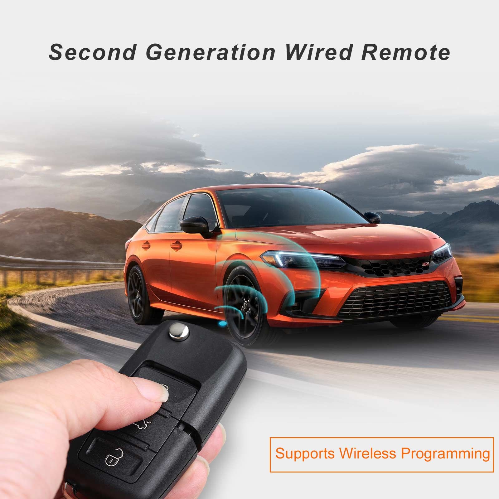 2025 Xhorse XKB520EN Deuxième génération de fil à distance clé VW B5 Flip 3 boutons prend en charge la programmation sans fil clé intelligente universelle 5pcs / lot