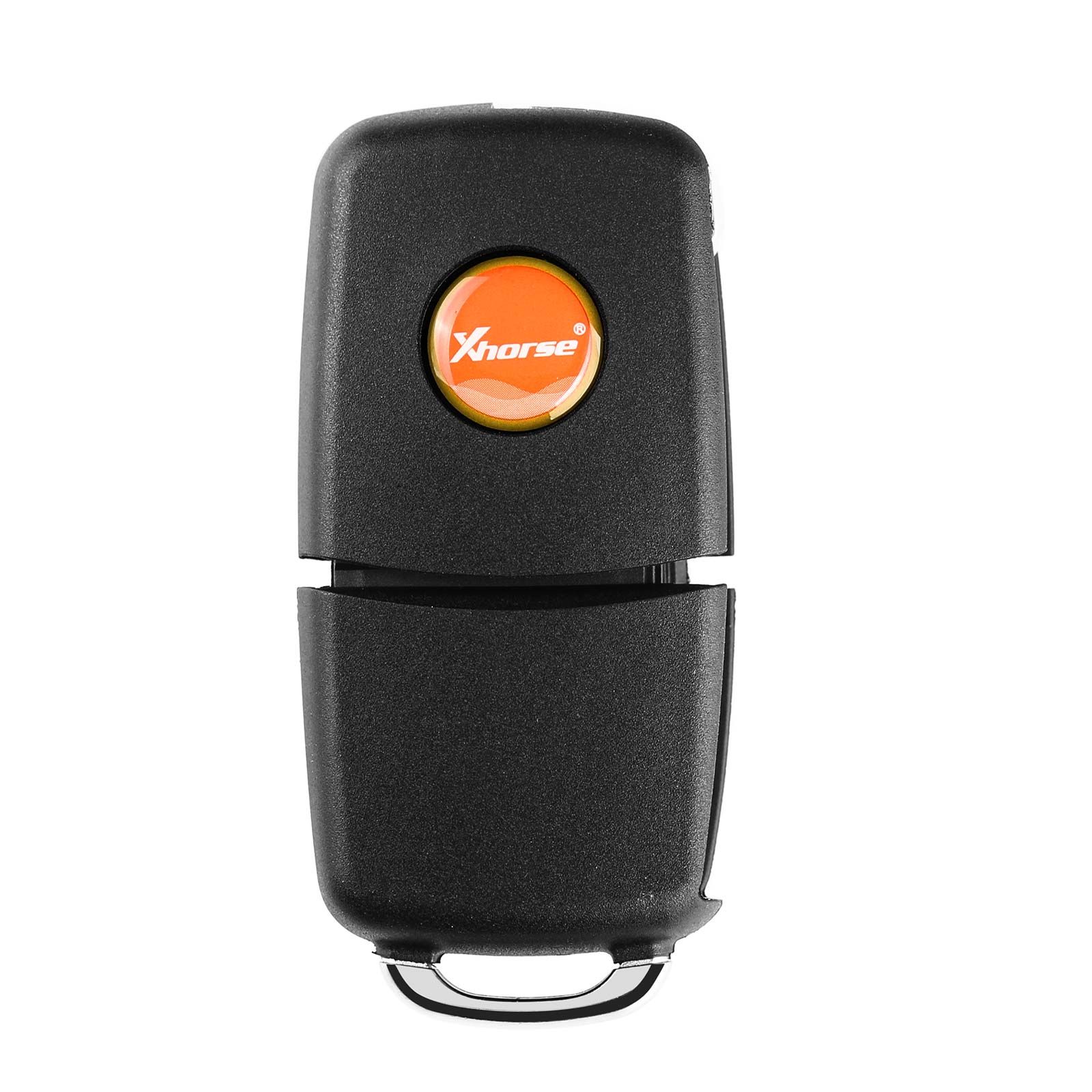 XHORSE XKB528EN B5 Style Deux Boutons Clé pliante Deuxième génération Universal Remote 5pcs / lot