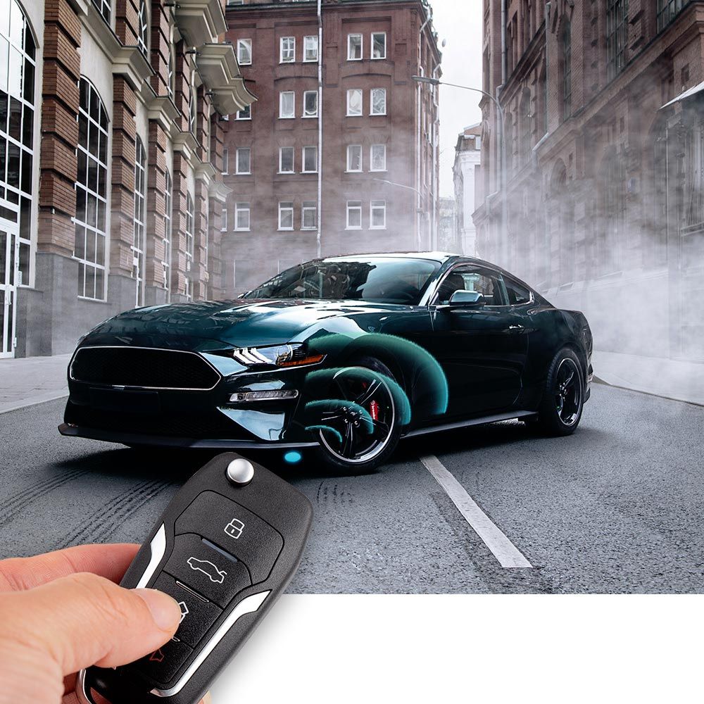 XHORSE XKFO21EN pour Ford 2ème génération clé intelligente 4 boutons clé à distance universelle 5pcs / lot