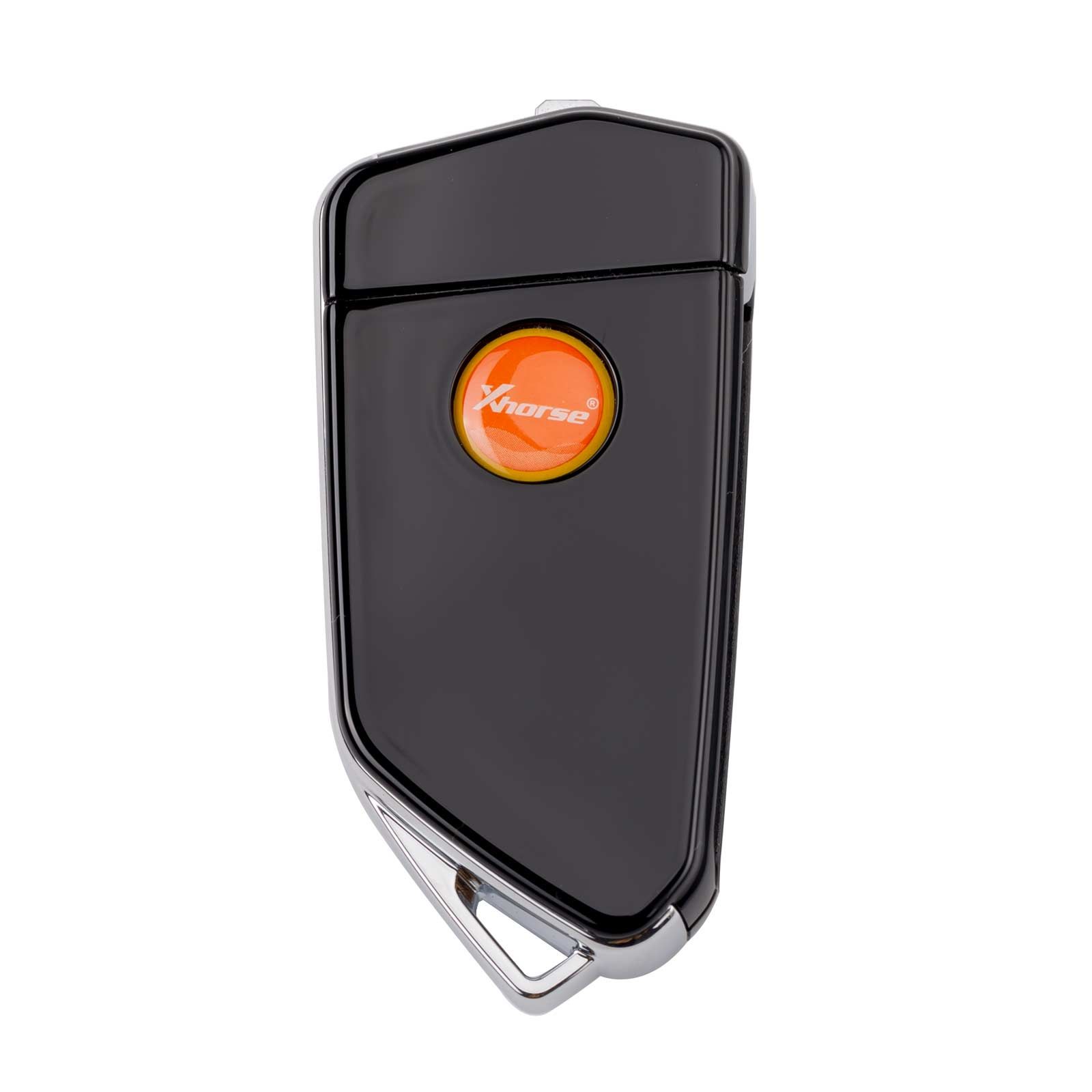 2025 XHORSE XKGA83EN Deuxième génération tous les boutons noirs GAO8 style télécommande câblée universelle 5pcs / lot