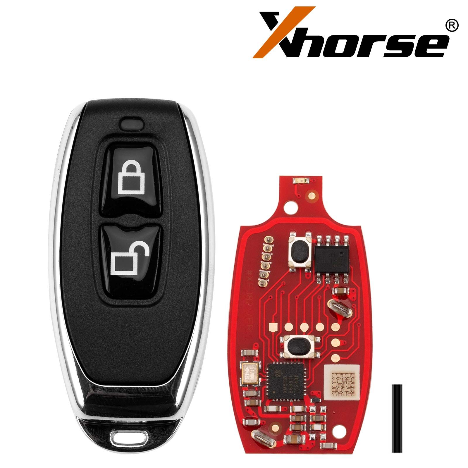 XHORSE XKGD22EN Porte de garage deuxième génération clé à distance universelle 5pcs / lot