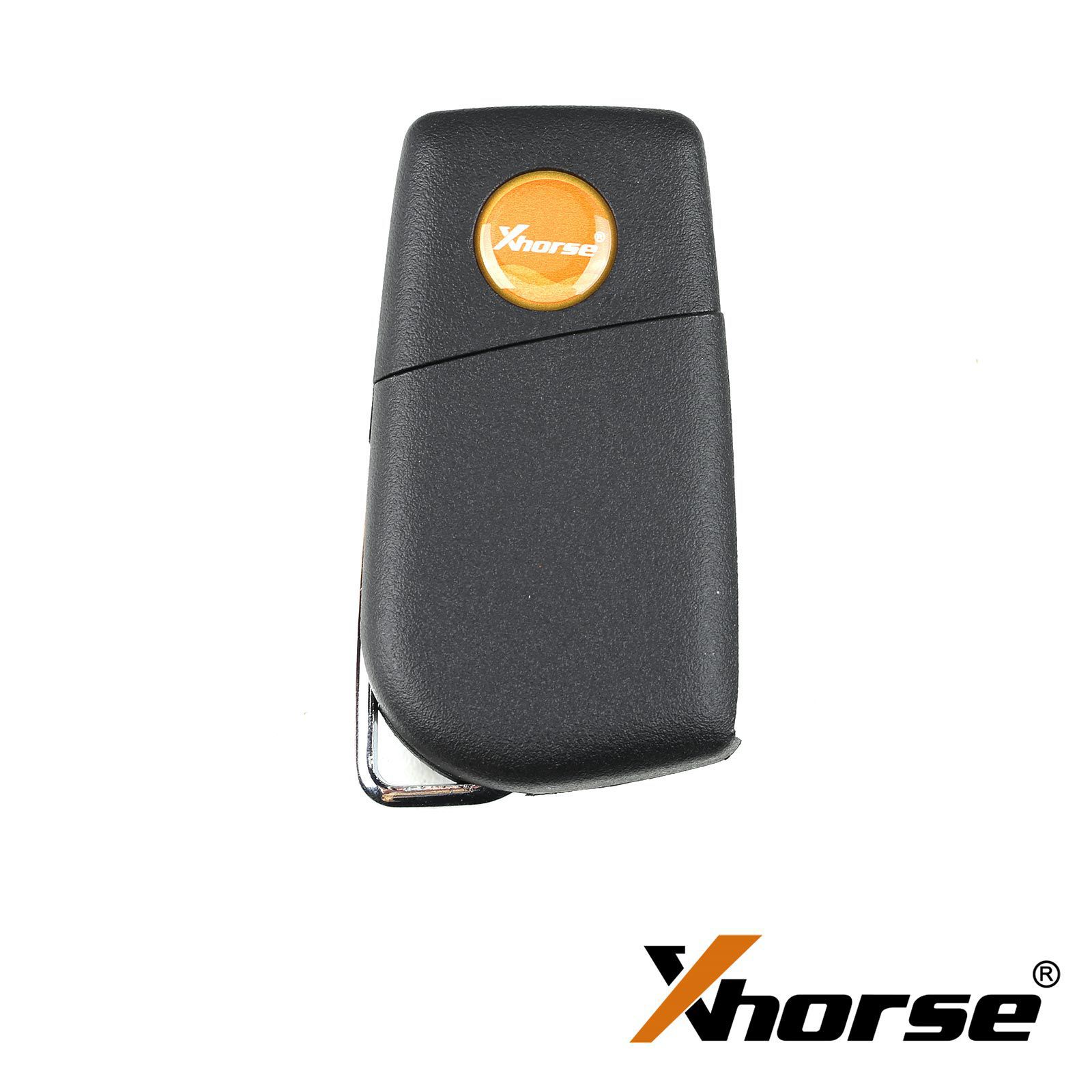 Xhorse xkto10en Wire télécommande clé Toyota Flip 4 boutons version anglaise 5pcs / lot