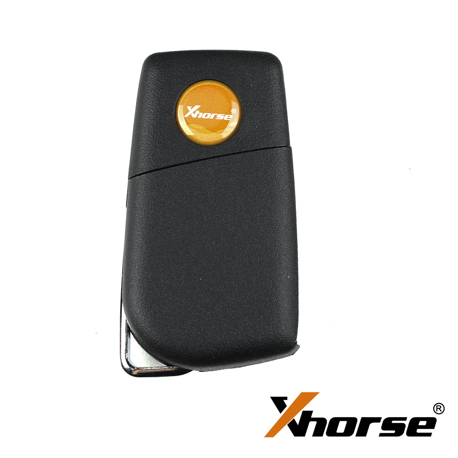 Xhorse XKTO12EN jouet.Style T (Flip-4BTN) deuxième génération fil clé à distance 5pcs / lot