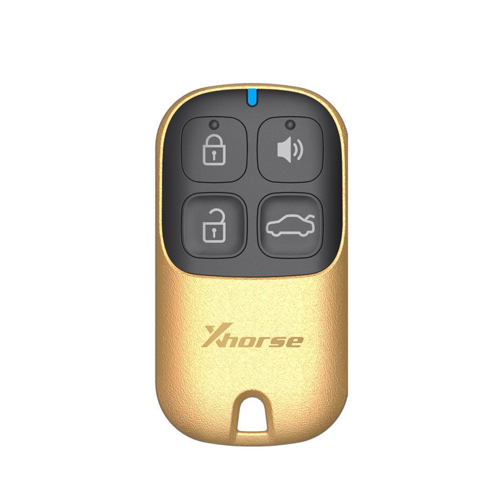 Xhorse xkxh02en Universal Remote Key 4 button Gold English vvdi Key Tool 5 PCS / Batch