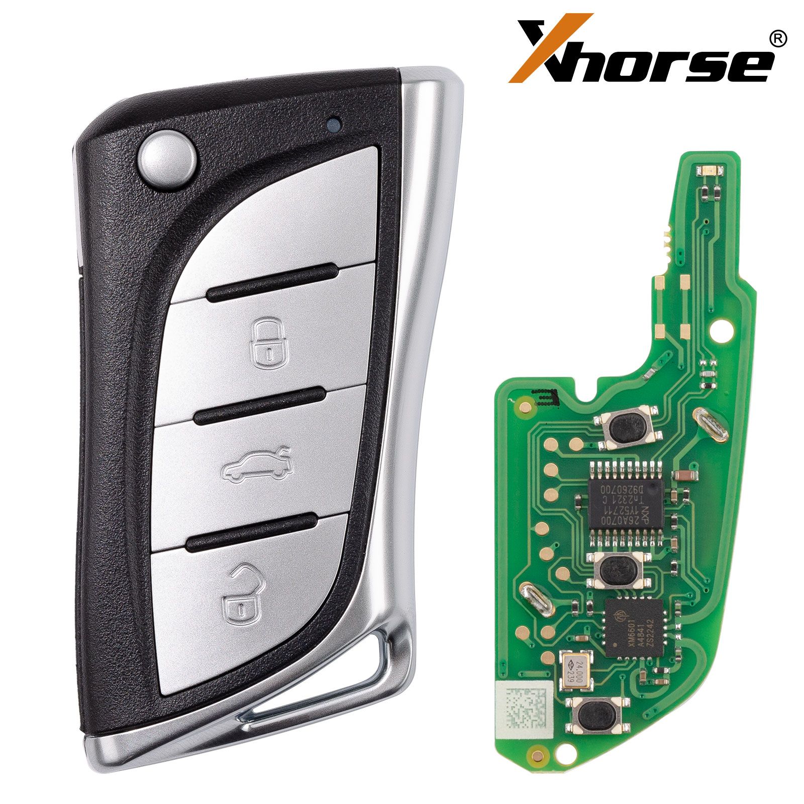 XHORSE XNLEX0EN Universal Wireless Remote Key 3 boutons pour Lexus 5pcs/lot