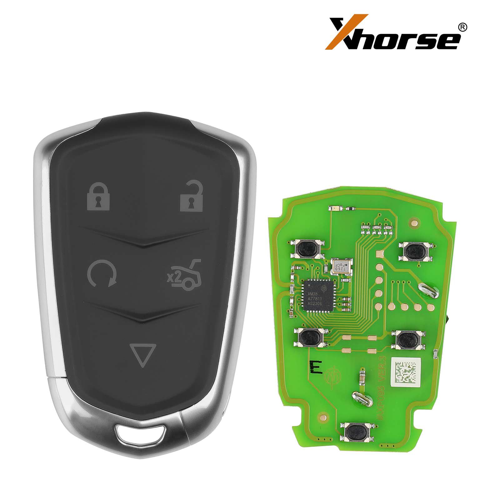 XHORSE XSCD01EN Jouet.T XM38 clé intelligente universelle 5pcs / lot