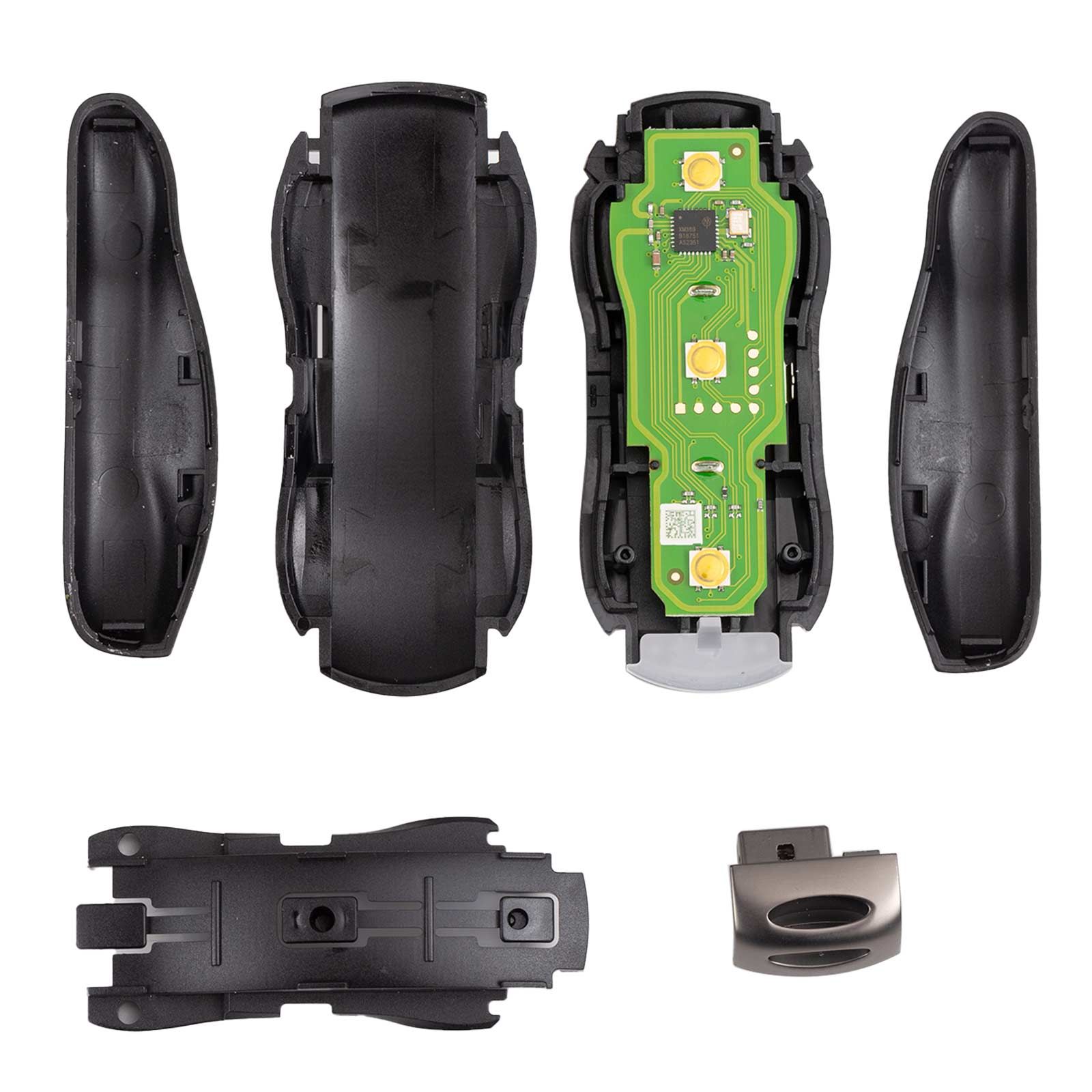 XHORSE XSSC21EN XM38 Jouet.T Univesal Smart Key Supercar Style Noir brillant Couleur 5pcs/lot