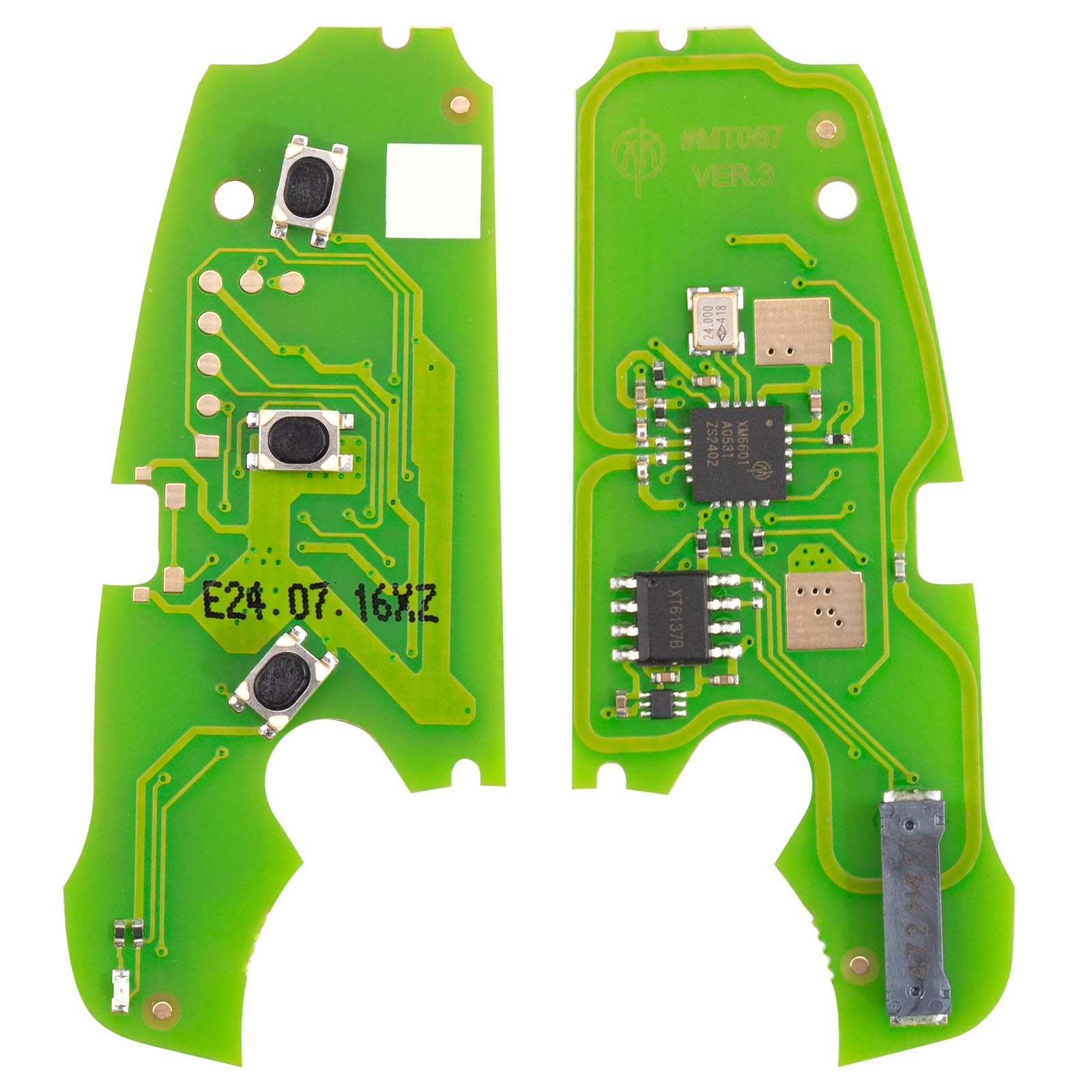 2025 XHORSE XZADM1EN XZ série AU.D MQB48 carte PCB spéciale pour Audi modèles 3 boutons 5pcs / lot