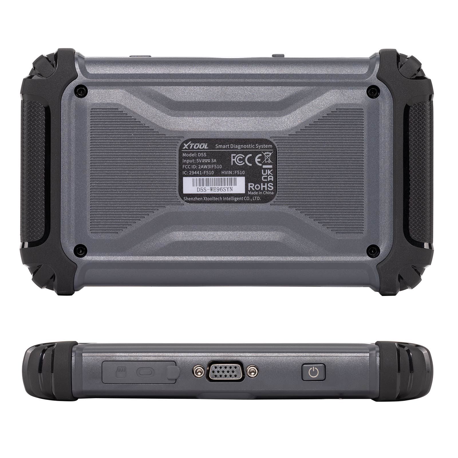 XTOOL D5S Vehicle Scanner with 16 Maintenance Services Supports Oil Light Reset, EPB, SAS, DPF, BMS Reset, Throttle, TPMS Reset, ABS