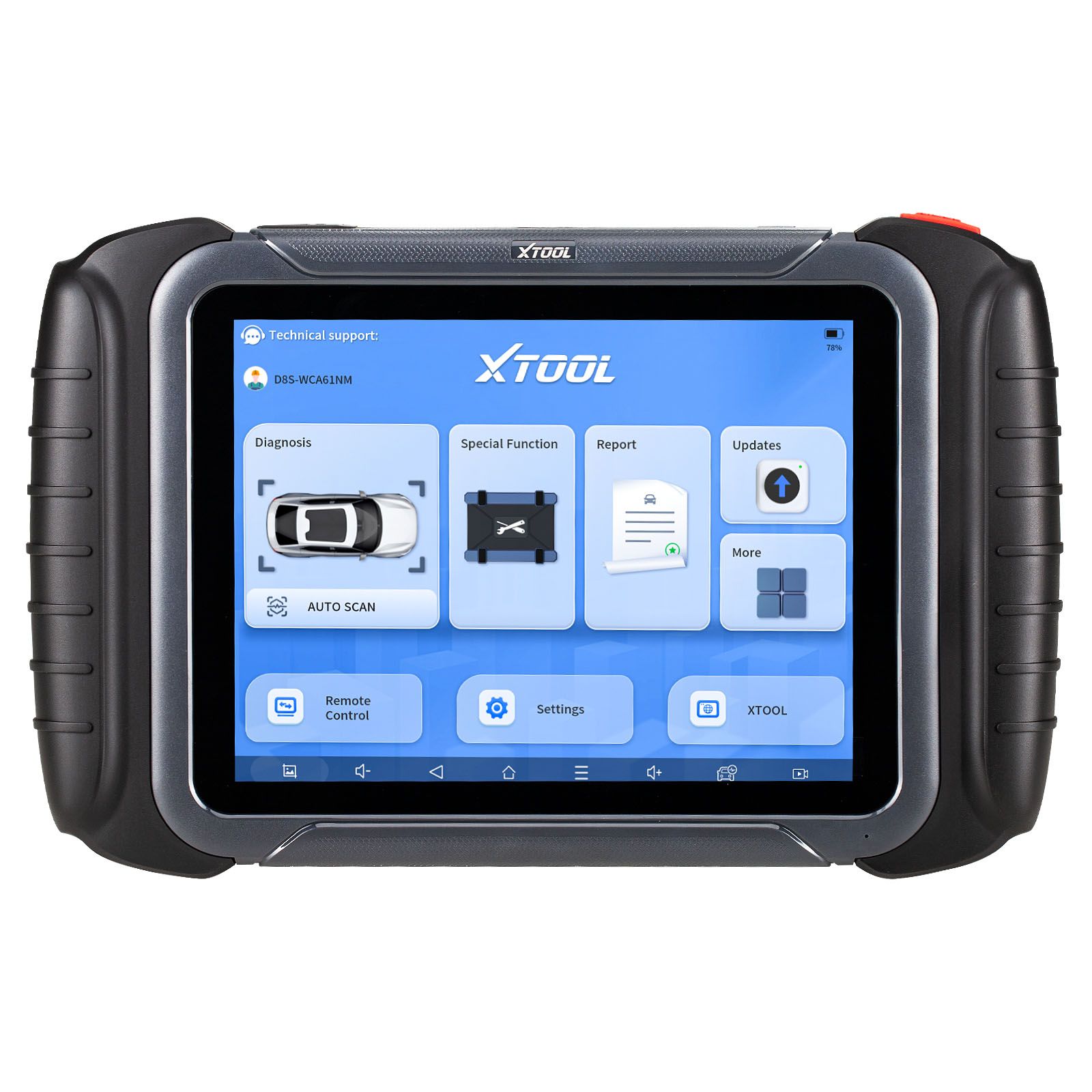 2025 XTOOL D8S Outil de balayage de diagnostic bidirectionnel CAN FD & DoIP, Codage ECU, Topologie, Programmation clé, Diagnostique complet, Version mise à niveau de D8