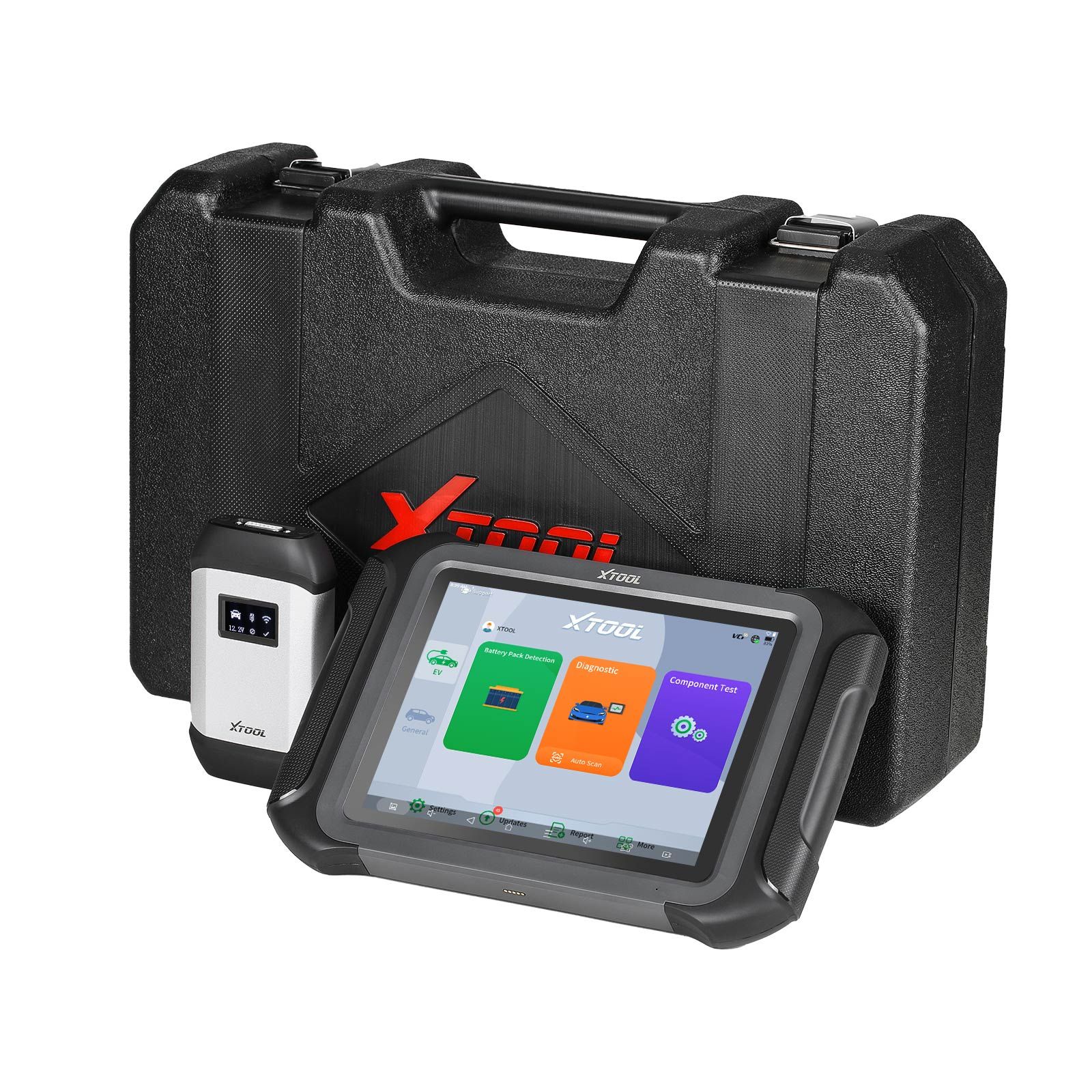 Support de la tablette de diagnostic des véhicules électriques XTOOL D9 EV DoIP et CAN-FD pour Tesla pour BYD avec la détection de la batterie