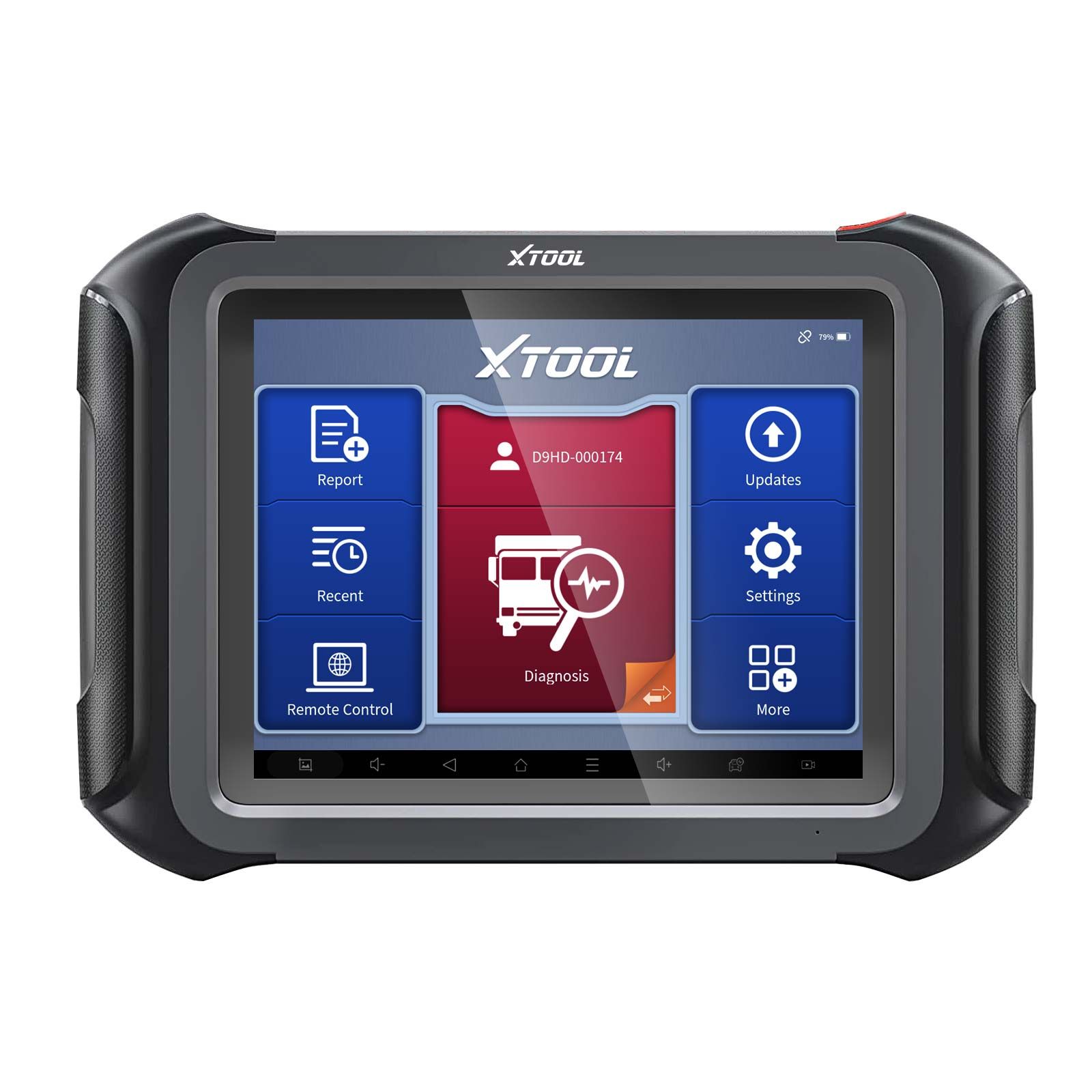 XTOOL D9HD Outil de diagnostic de camion et de voiture 12V à 24V 42+Fonctions spéciales Topologie Cartographie pour diesel/essence Remplacez PS90 PRO
